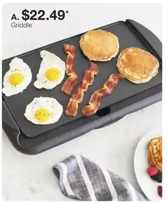 JC Penney Cooks griddle offer
