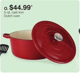 JC Penney 5-qt. cast iron dutch oven offer