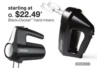JC Penney Black+decker hand mixers offer