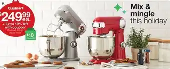 JC Penney Cuisinart 5.5-qt. stand mixer offer