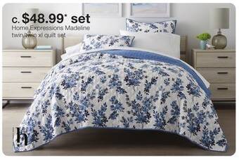 JC Penney Home expressions madeline twin/twin xl quilt set offer