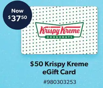 Sam's Club Krispy kreme egift card offer