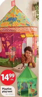 Lidl Playtive play tent offer