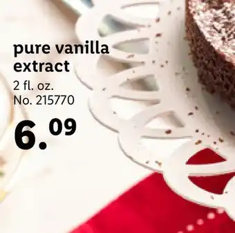 Lidl Pure vanilla extract offer