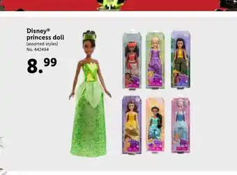 Lidl Disney princess doll offer