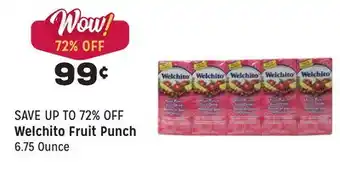 Grocery Outlet Fruit punch offer