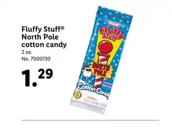Lidl Fluffy stuff north pole cotton candy offer