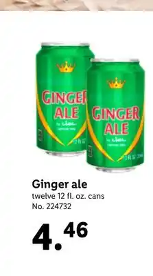 Lidl Ginger ale offer