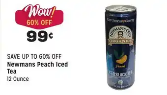 Grocery Outlet Peach iced tea offer
