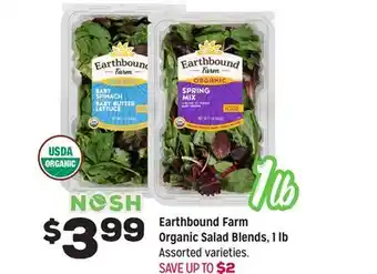 Grocery Outlet Earthbound farm organic salad blends offer