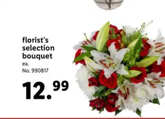 Lidl Florist's selection bouquet offer