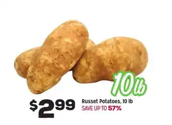 Grocery Outlet Russet potatoes offer