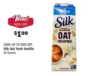 Grocery Outlet Oat yeah vanilla offer