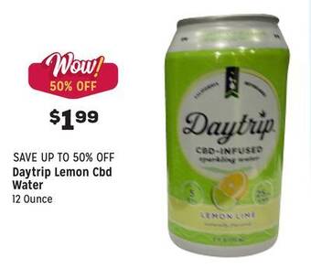 Grocery Outlet Cbd water offer