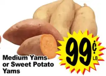Superior Grocers Medium yams or sweet potato yams offer