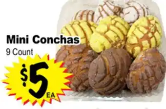 Superior Grocers Mini conchas offer