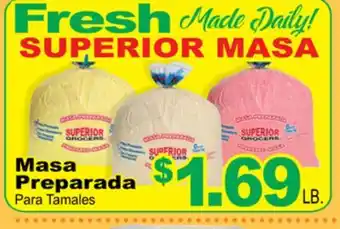 Superior Grocers Superior masa offer