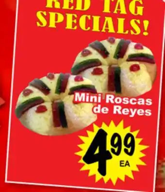 Superior Grocers Mini roscas de reyes offer