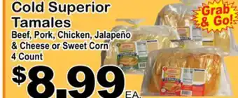 Superior Grocers Superior tamales offer