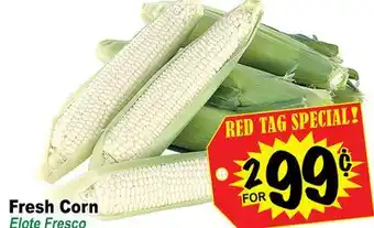 Superior Grocers Fresh corn offer