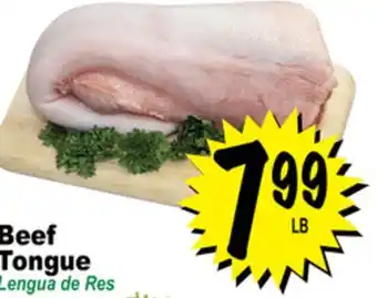 Superior Grocers Beef tongue offer