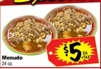 Superior Grocers Menudo offer