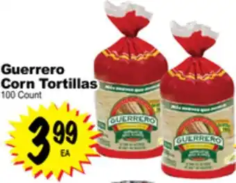 Superior Grocers Guerrero corn tortillas offer
