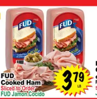 Superior Grocers Fud cooked ham offer