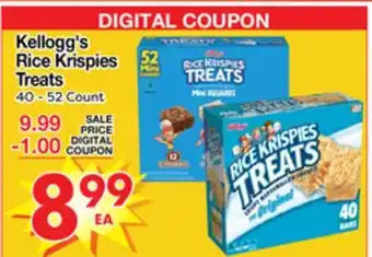 Superior Grocers Kellogg's rice krispies treats offer