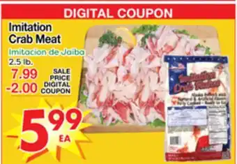 Superior Grocers Imitation crab meat offer