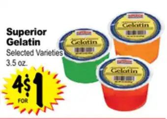 Superior Grocers Superior gelatin offer