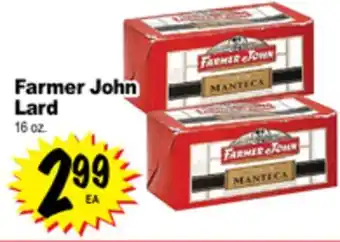 Superior Grocers Farmer john lard offer