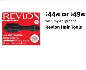 Walgreens Revlon hair tools offer
