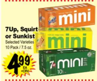 Superior Grocers 7up, squirt or sunkist offer