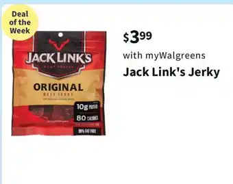 Walgreens Jack link's jerky offer