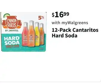 Walgreens 12-pack cantaritos hard soda offer