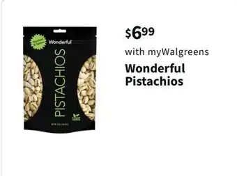 Walgreens Wonderful pistachios offer