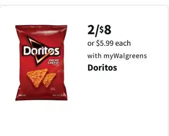 Walgreens Doritos offer