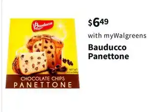 Walgreens Bauducco panettone offer