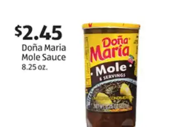 Aldi Doña maria mole sauce offer
