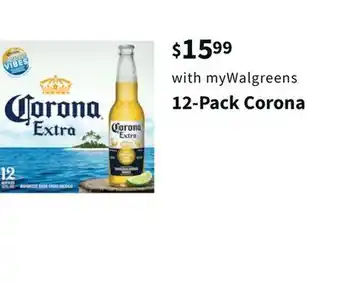 Walgreens 12-pack corona offer
