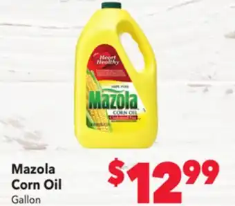 Vallarta Supermarkets Mazola corn oil offer