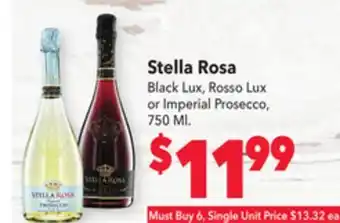 Vallarta Supermarkets Stella rosa offer