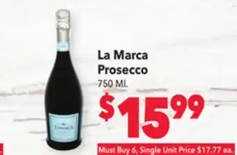 Vallarta Supermarkets La marca prosecco offer