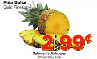 El Super Fresh Gold pineapple offer