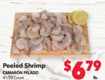 Vallarta Supermarkets Peeled shrimp/camarón pelado offer