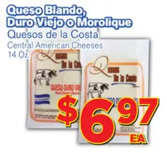 El Super Fresh Central american cheeses offer