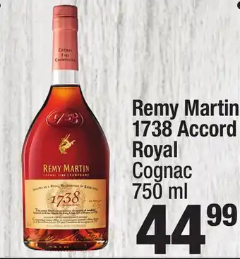 Super King Markets Remy martin 1738 accord royal cognac offer