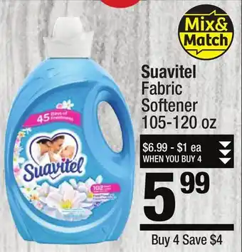 Super King Markets Suavitel fabric softener offer