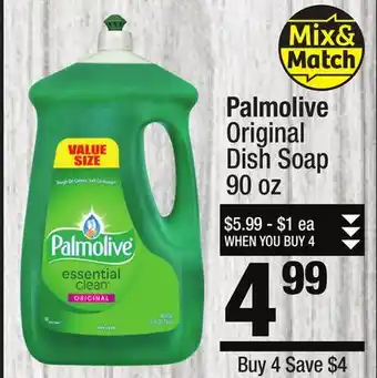 Super King Markets Palmolive original dish soap offer